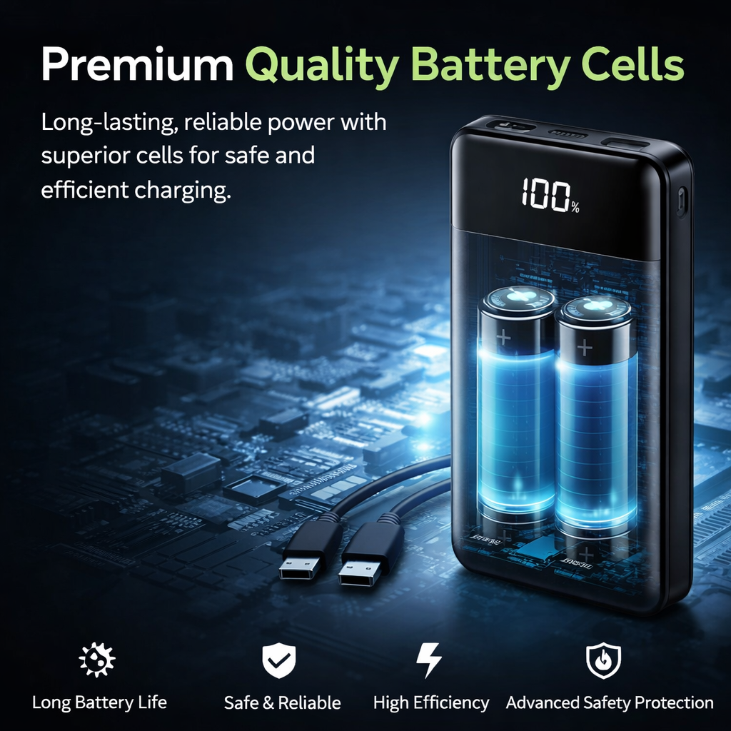 20000mAh Portable Power Bank